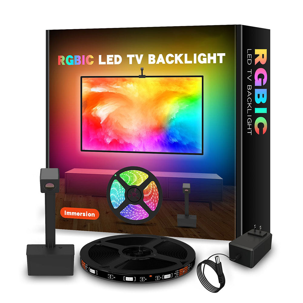 What is a backlight in an LED TV?