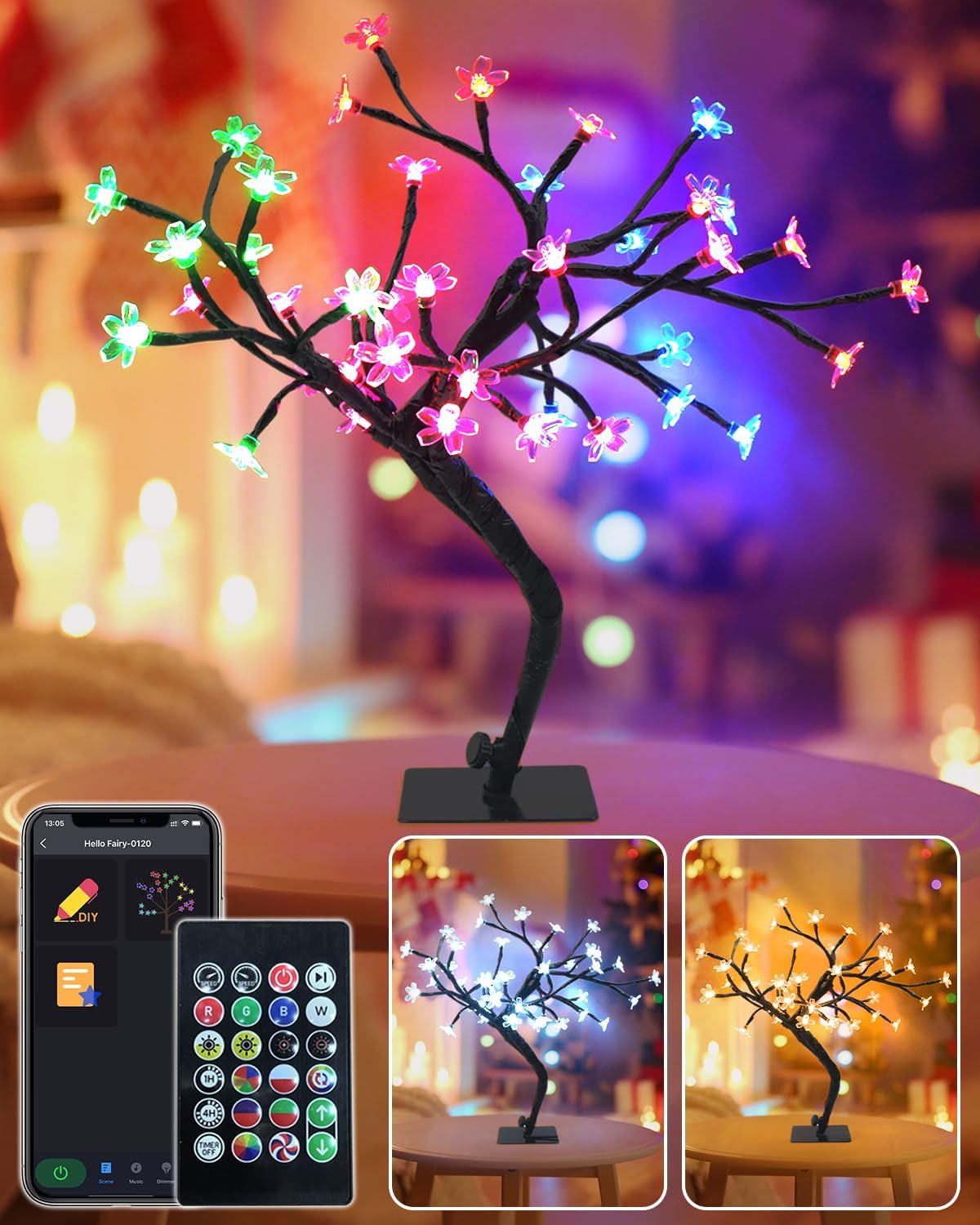 Smart Lighted Birch Tree/Cherry Tree