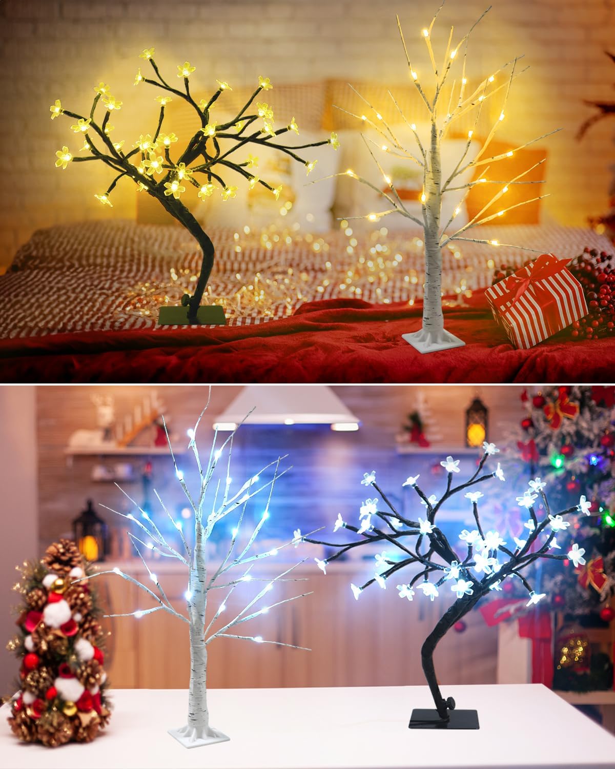 Smart Lighted Birch Tree/Cherry Tree