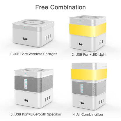 FreeCube - 4 Free Combination Modules in 1