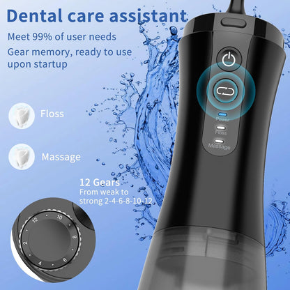 Visual Water Flosser with Camera for Teeth