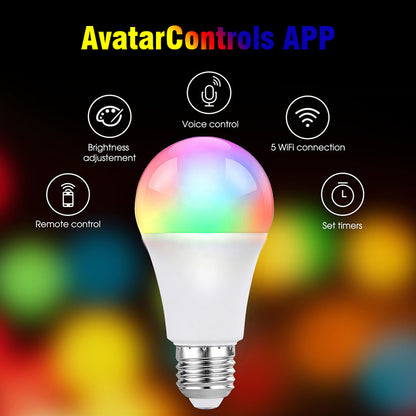 Smart Wi-Fi Bulbs with Remote E26/E27