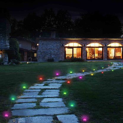 Outdoor Smart Ground Lights 46FT 15PCS/Pack