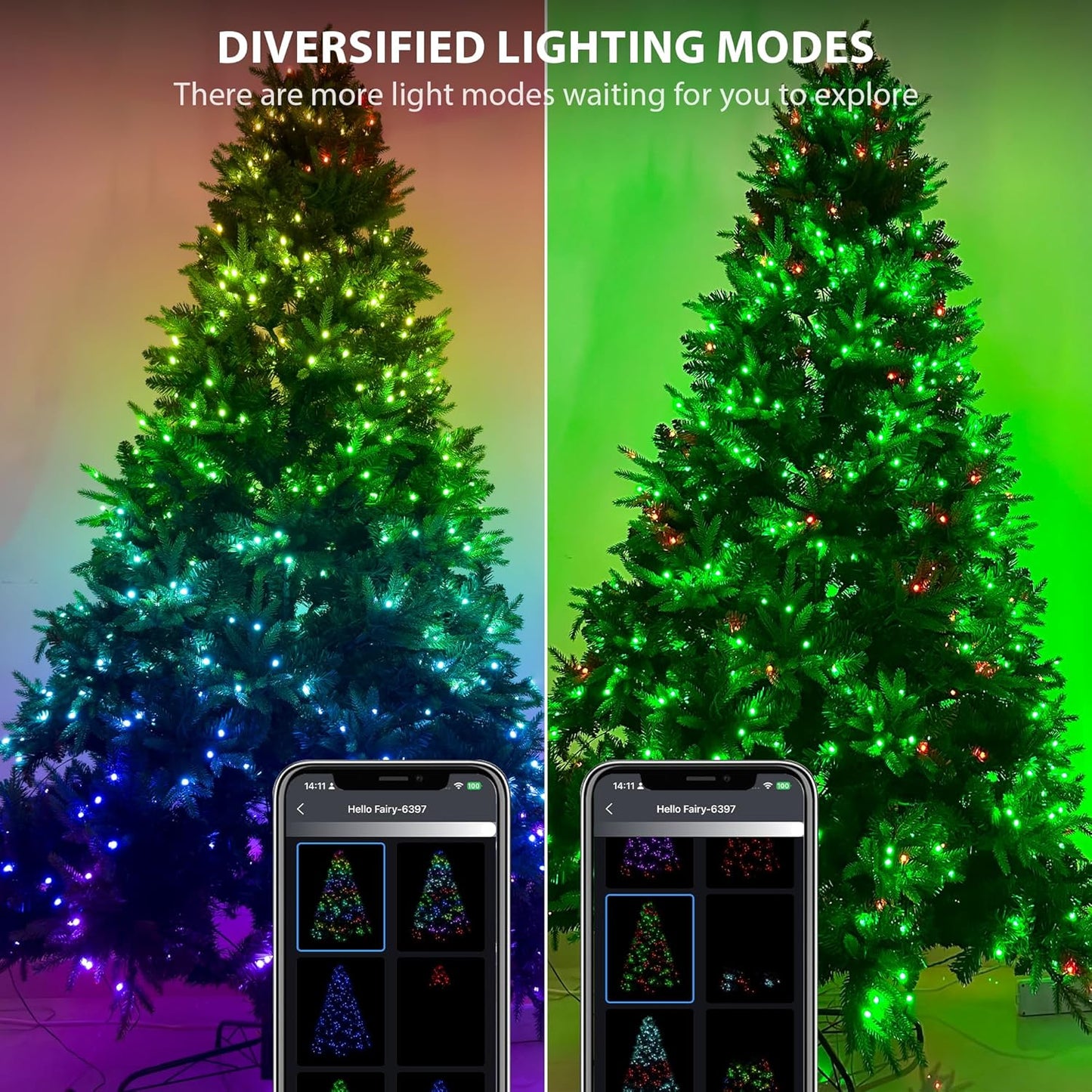 6FT Smart Prelit Artificial Christmas Tree