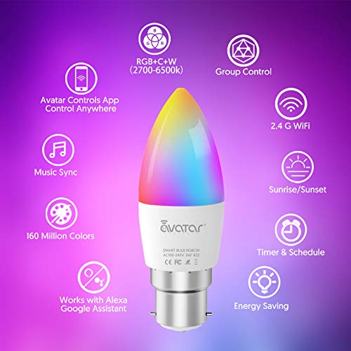 Wifi best sale candle bulb