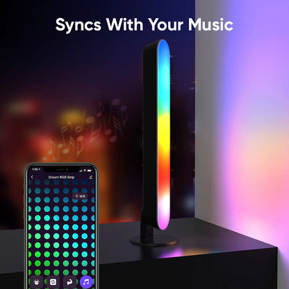 AvatarControls music LED light bar – Digital sync ambient WiFi+IR